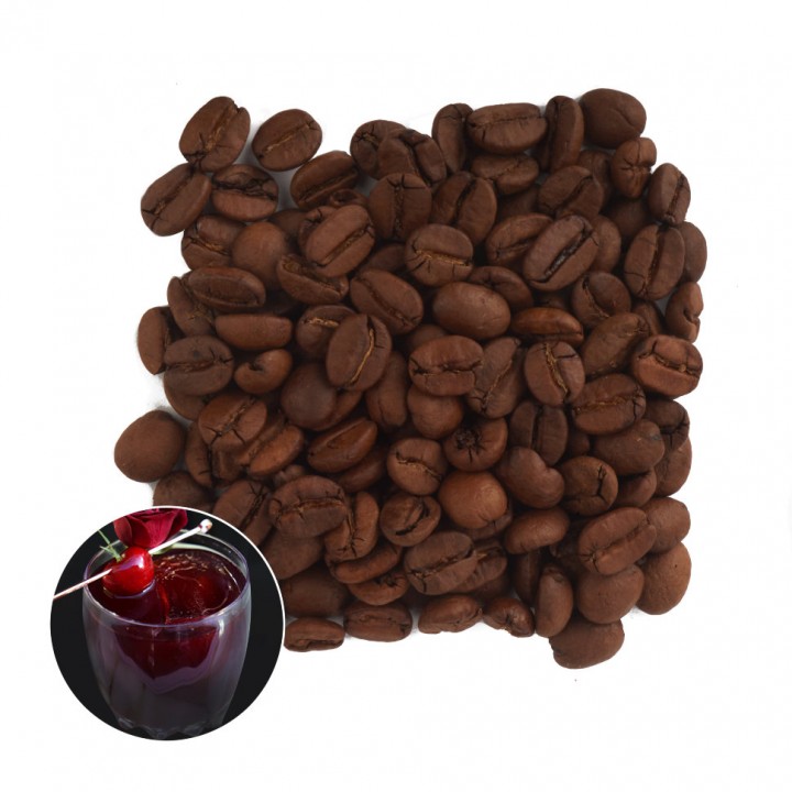 Кофе в зернах ароматизированный "Пьяная Вишня" 1000 гр